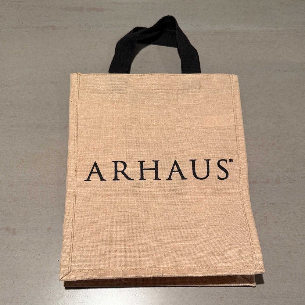 Arhaus Tan Tote Bag